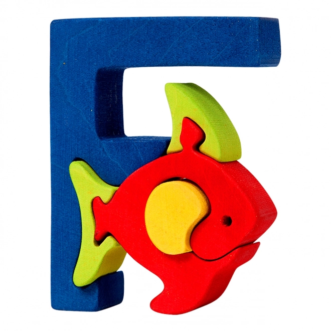Fauna Alfabet letter F - vis