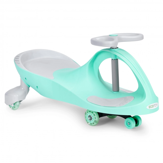 Wiggle Car met lichtgevende wielen groen ECOTOYS