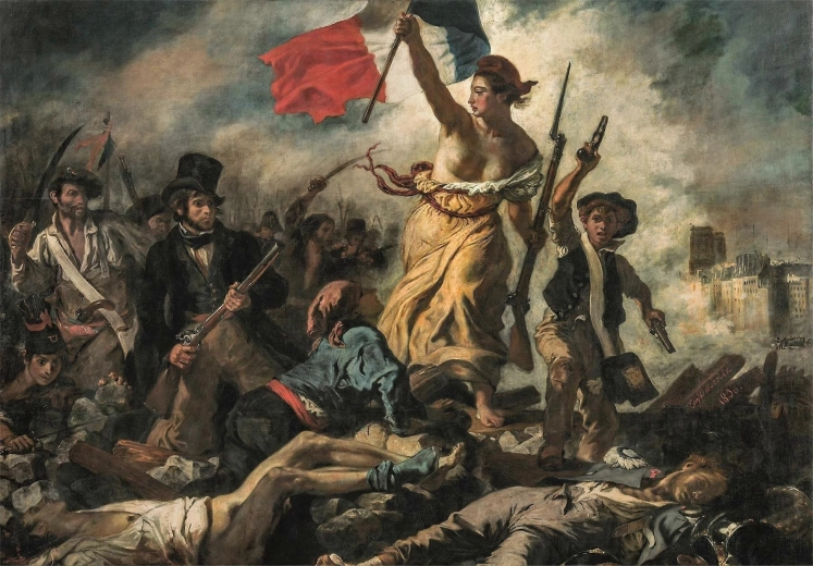 Puzzle Museum Collection: De Vrijheid leidt het volk op de barricades 1000 stukjes