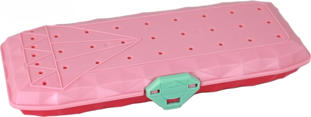Compact en praktisch roze etui