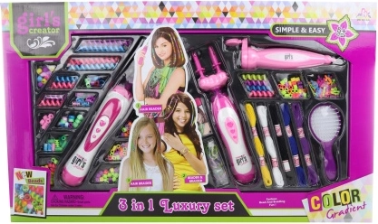 3-in-1 vlechtset voor kinderen