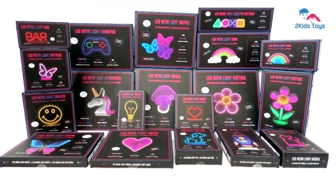 LED Neon Gamepad Lampje van 2Kids Toys