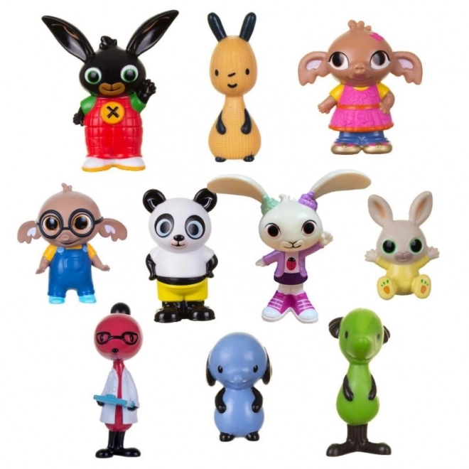 Bing en vrienden - set van 10 figuren