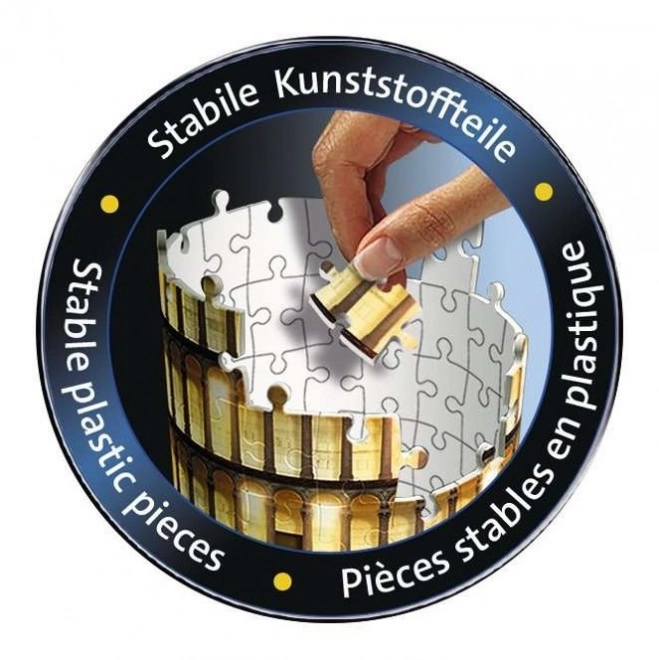 RAVENSBURGER Verlicht 3D puzzel Nachteditie Scheve toren van Pisa 216 stukjes