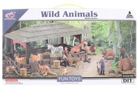 Set Afrikaanse dieren groot