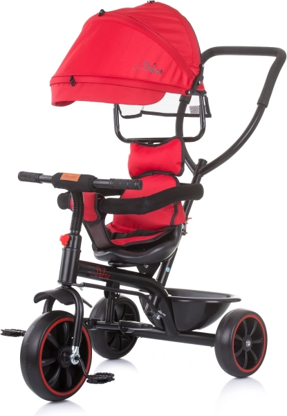 Driewieler met zonnekap 2-in-1 Cherry