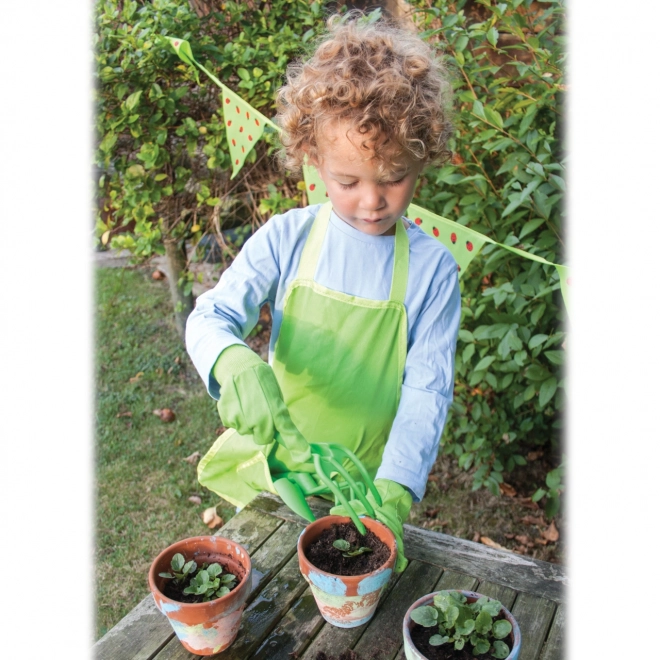 Bigjigs Toys Tuinhandschoenen groen