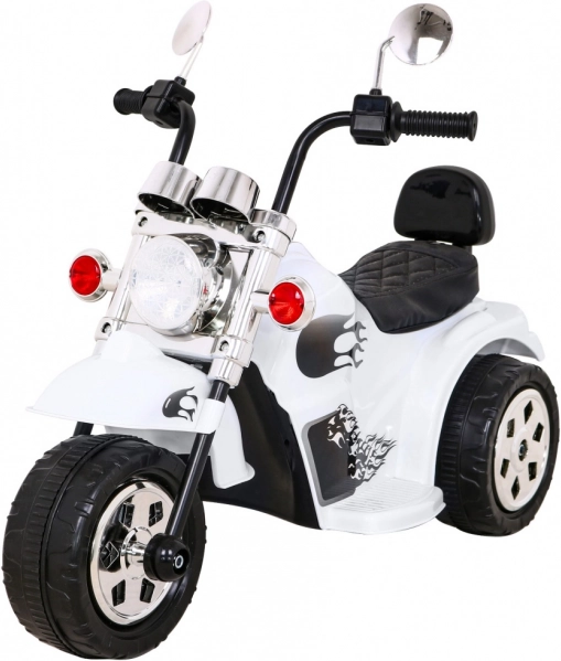 Elektrische kindermotor Hot Chopper – Wit