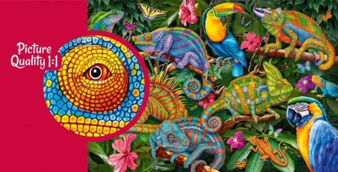 Puzzel Geweldige Kameleons 2000 stukjes