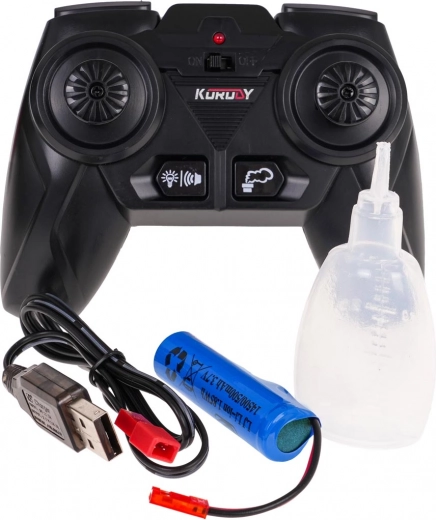 Lichten, geluiden en rookeffect