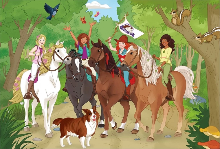 Vier betoverende motieven uit Horse Club