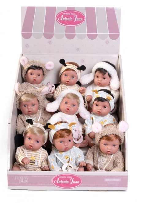 Antonio Juan 85317-2 Picolín schaap - realistische baby pop met volledig vinyl lichaam - 21 cm