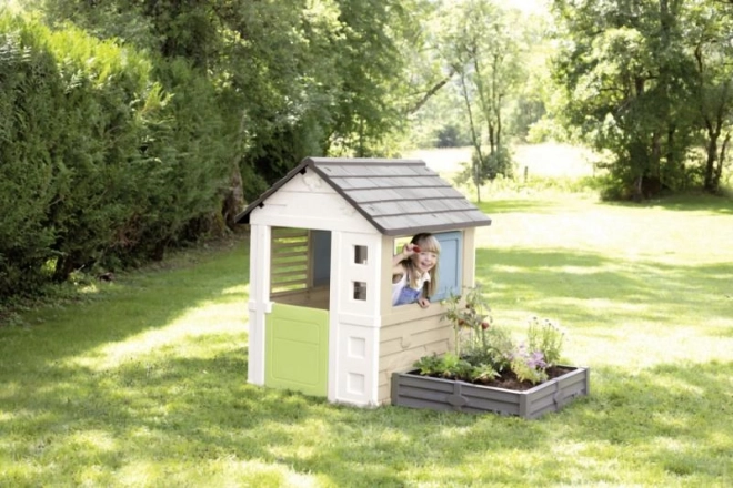 Tuinhuis Smoby met zandbak