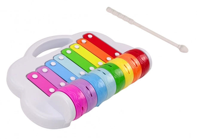 Regenboog Cymbalen Educatieve interactieve kinderspeelgoed Kleurrijk
