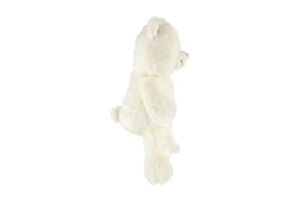 Dromer witte pluchen beer 40 cm met verlichting en geluid