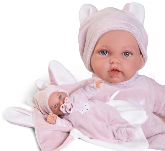Antonio Juan 12439 PETIT - realistische pop met zacht stoffen lichaam - 27 cm