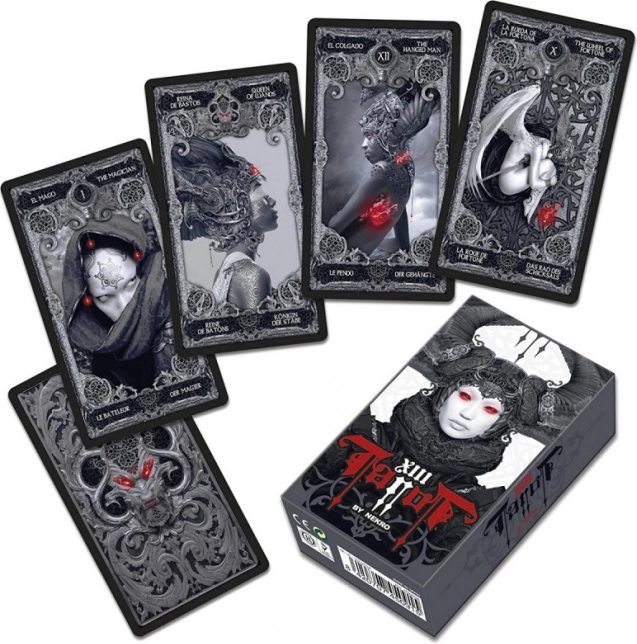 Fournier Tarot Necro kaarten