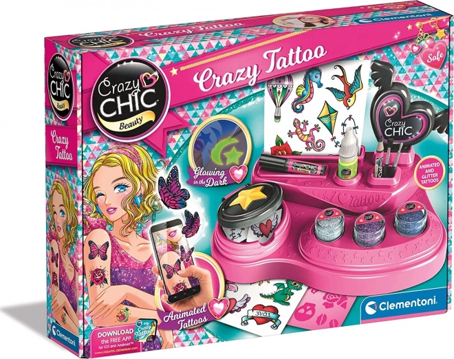 CLEMENTONI Crazy Chic Gekke Tatoeages