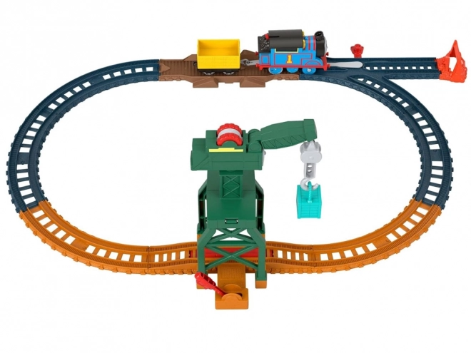Tom en Vrienden locomotief Kraan Charles en vracht