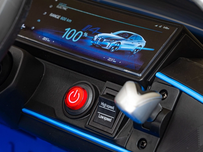 Kinderauto op batterij BMW i4 – Blauw