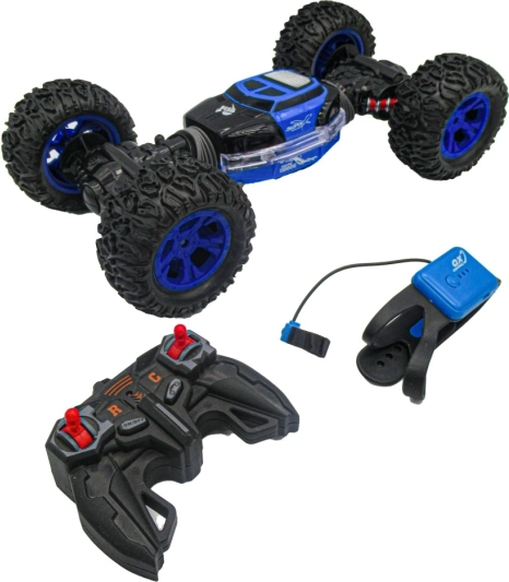 RC auto met gebarenbediening 2,4 GHz – terrein-stuntauto met verlichting