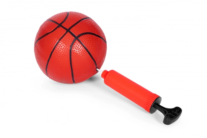 Kinderbasketbalring met verstelbare hoogte en pomp