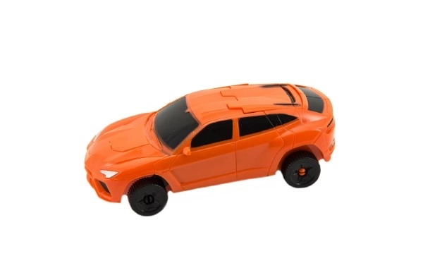 Transformer auto/robot plastic 18cm in doos 19x22x6cm - 1 stuk