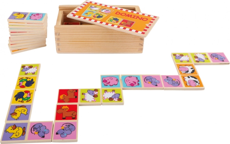 Houten domino zoo small foot