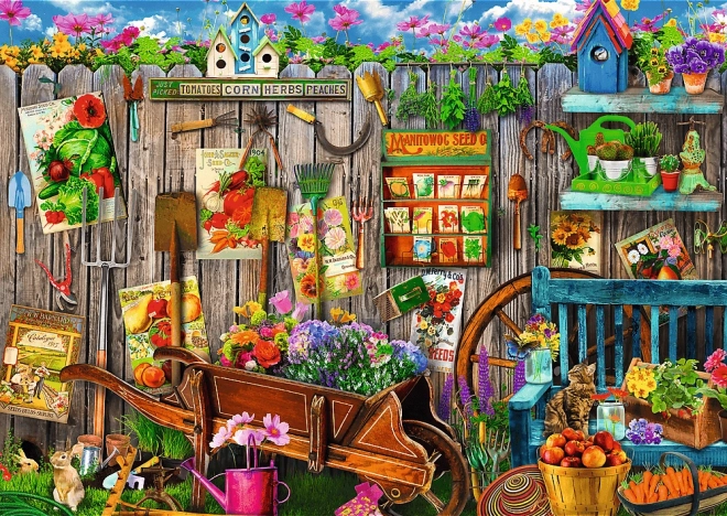TREFL puzzel Tuinieren dubbele verpakking 500 stukjes