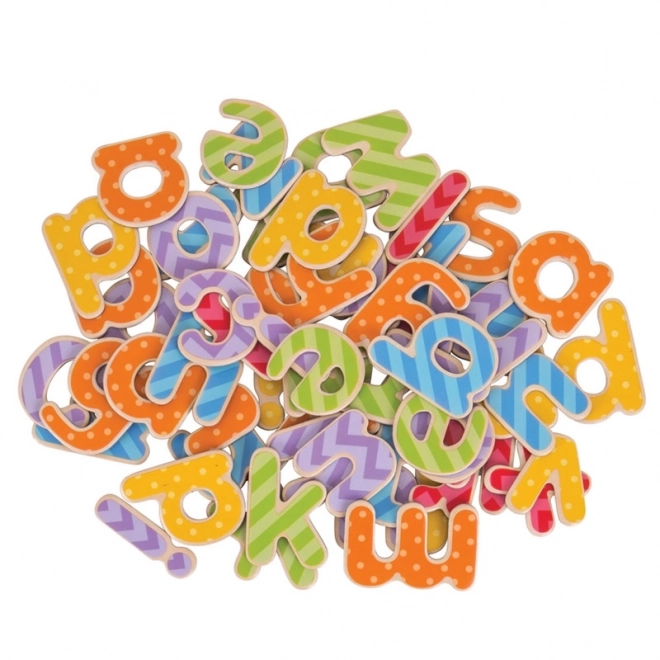 Bigjigs Toys Magnetische kleurrijke alfabet (kleine letters)