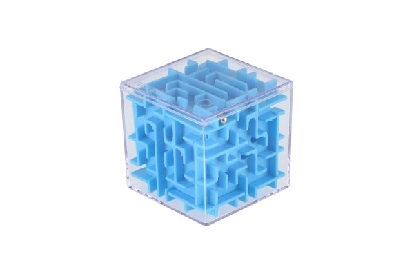 Puzzelkubus plastic 5x5cm kleurenmix