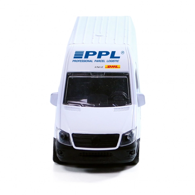 Metalen auto PPL met te openen deuren 14 cm
