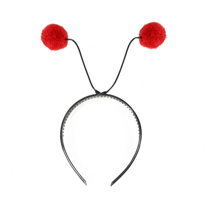 Lieveheersbeestje diadeem met tentakels voor kinderen
