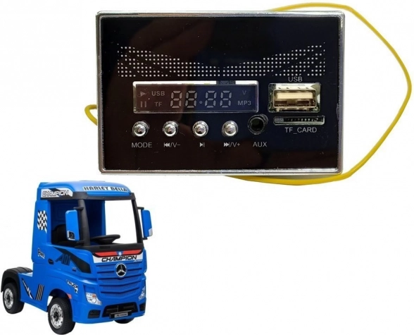Muziekpaneel voor elektrische kinderauto ACTROS HL358