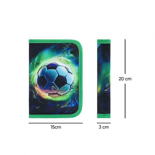 BAAGL schoolset Zippy voetbalspeler – schooltas, etui en gymsack