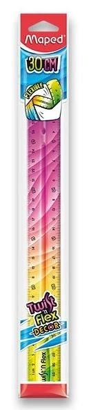 Maped liniaal Twist'n Flex regenboog 30 cm