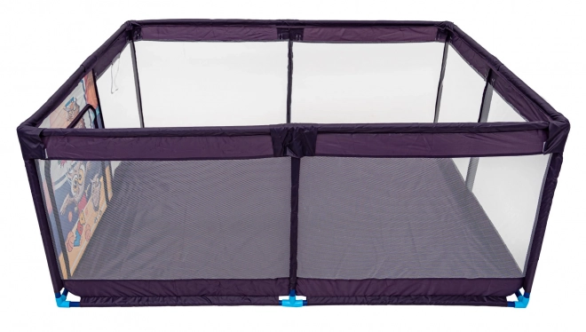 Zachte rechthoekige babybox Sportieve Uil