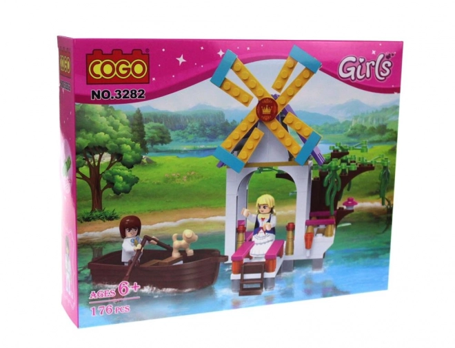Bouwpakket Cogo Princess Boottochtje - 176 stukken