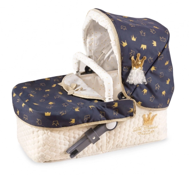 DeCuevas 80732 Poppenwagen 3 in 1 XL met Tas Classic Gold 2020 - 81 cm
