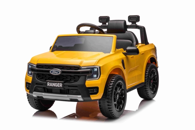 Kinder elektrische auto Ford Ranger Lift Geel
