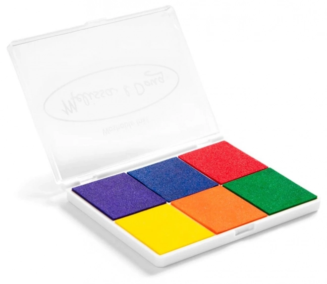 Afwasbare inkten 6 kleuren