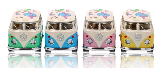 Metalen model Volkswagen mini busje 5cm