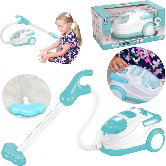Kindstofzuiger met geluiden en licht Kruzzel blauw