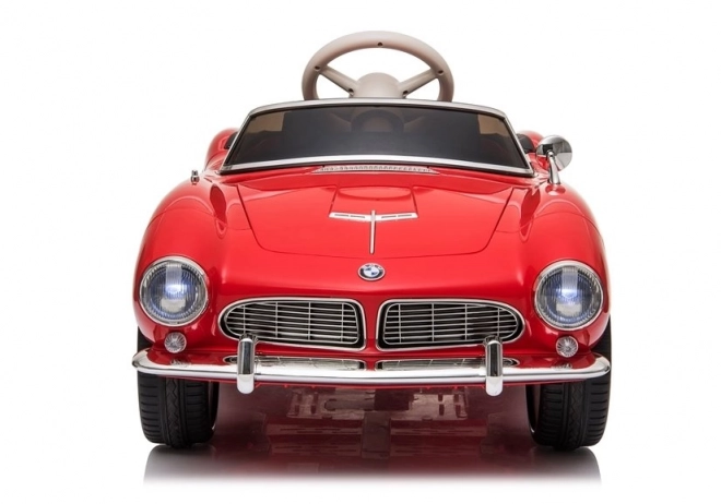 Accu auto BMW Retro rood