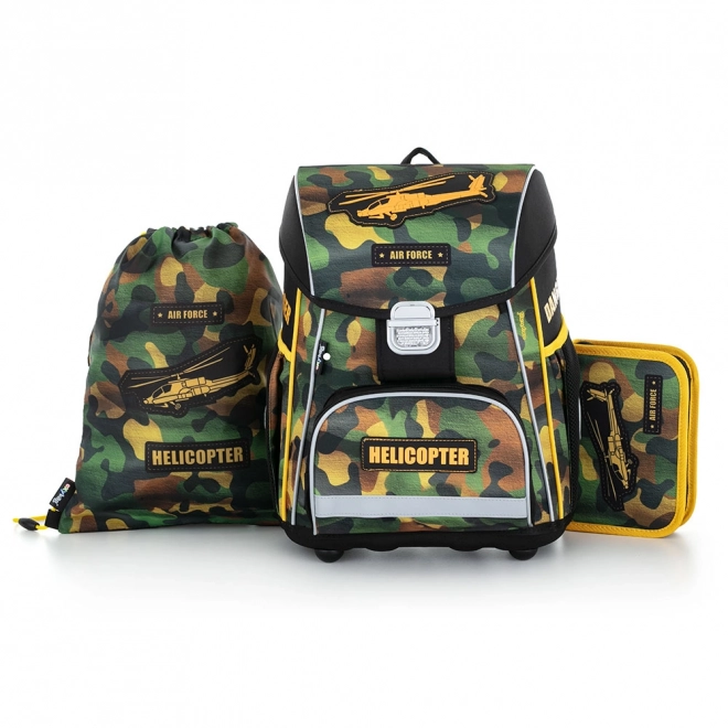 Schoolset 3 stuks PREMIUM Helicopter