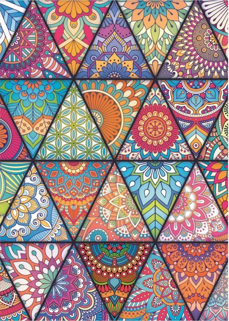 Rustgevende mandala- en geometrische patronen