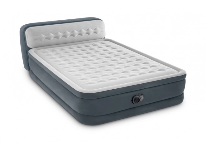 Opblaasbare matras met ingebouwde pomp Intex Deluxe