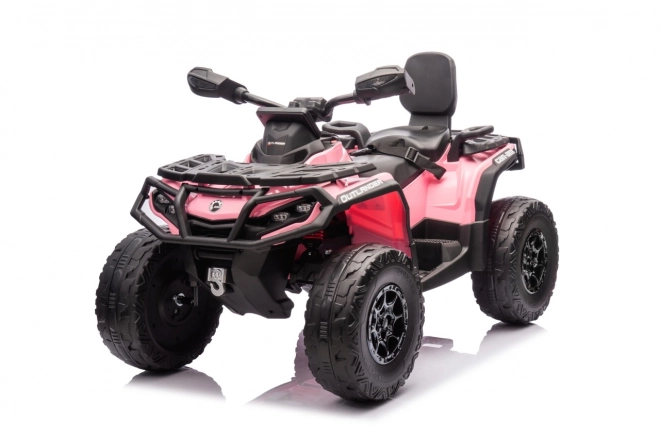 Elektrische kinderquad Outlander roze