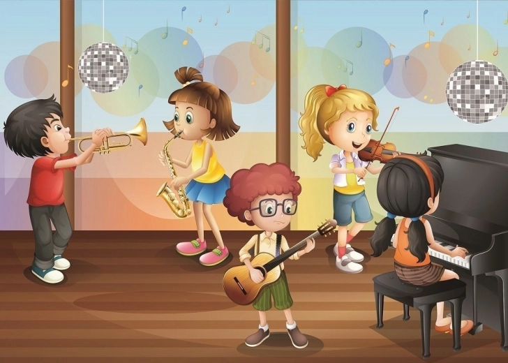 Puzzel kinderorkest 100 stukjes