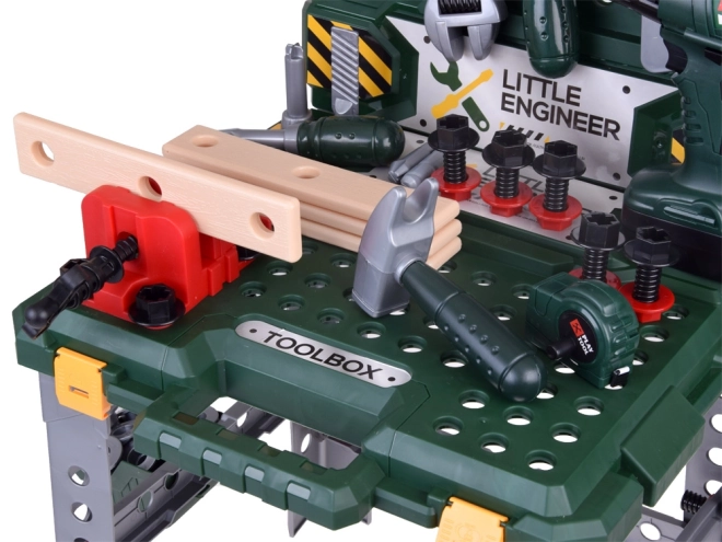 Kindergereedschapsset met accuboormachine